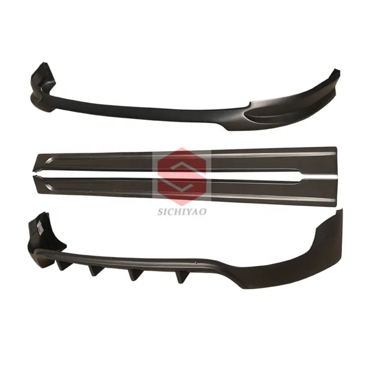 Per Focus Body Kit 2009-2012 Ford Focus Hatchback Labbro anteriore Labbro posteriore Gonna laterale