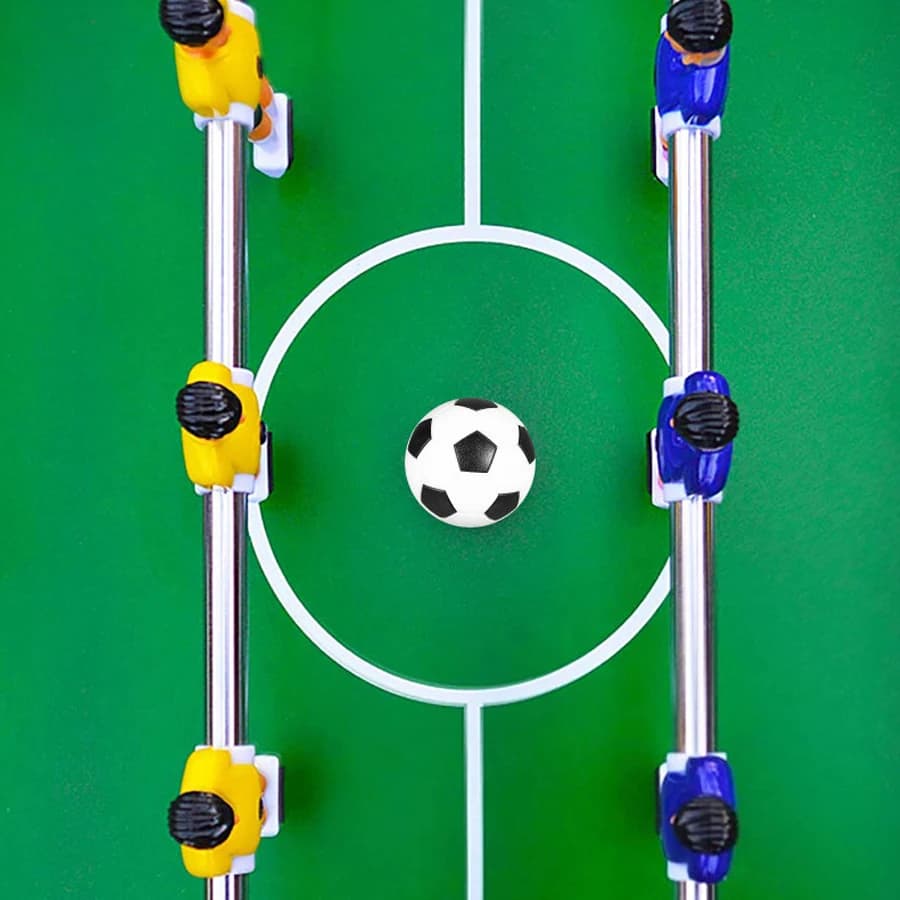 6PCS/8PCS/10PCS 32mm Nero Bianco Pallone da calcio per l'intrattenimento Flessibile Trained Rilassato Piccolo pallone da calcio Mini pallone da calcio da tavolo