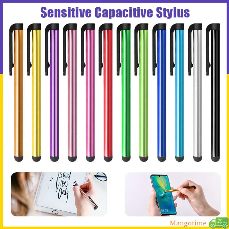 【Nave veloce】 Penna tattile capacitiva accurata in metallo con stilo universale da 1 pezzo per touch screen per tablet PC smartphone