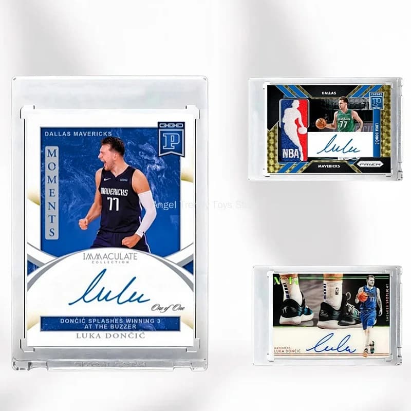Luka Doncic Signed Basketball Nba Star Card Homemade Card 1/1 Compilation Non Panini Panini Collectible Toy Gift