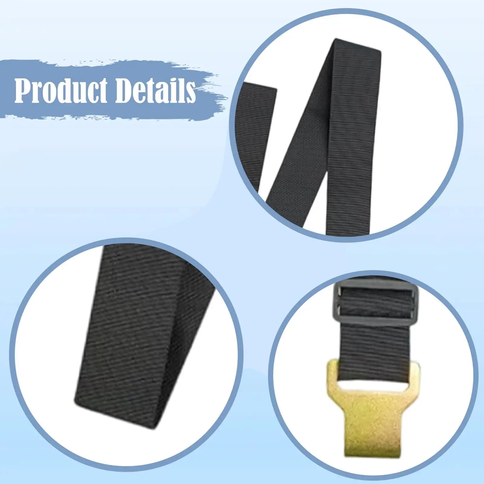 Trash Bin Locking Strip Extendable Lid Strap for Garden Kitchen Outdoor Prevent Wildlife Access Durable