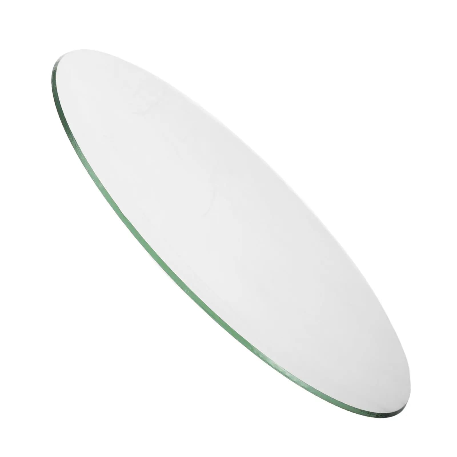 6,5 Inch Transparent Convex Glass Watch Cover, Round Dome Front Panel for Wall Clock, Fai-da-Te Replacement, Elegant Mirror Finish, Home Decoration