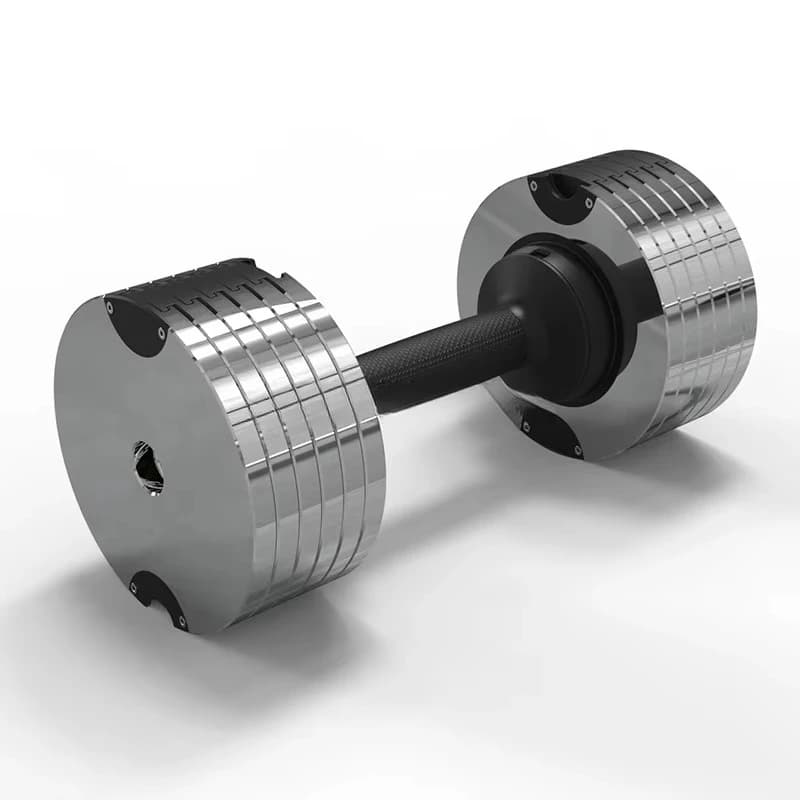 %a- Gym Equipment 24KG Free Weights Chrome Adjustable Dumbbell Set 2kg/4kg Increase Strength Training Fitness Dumbbells