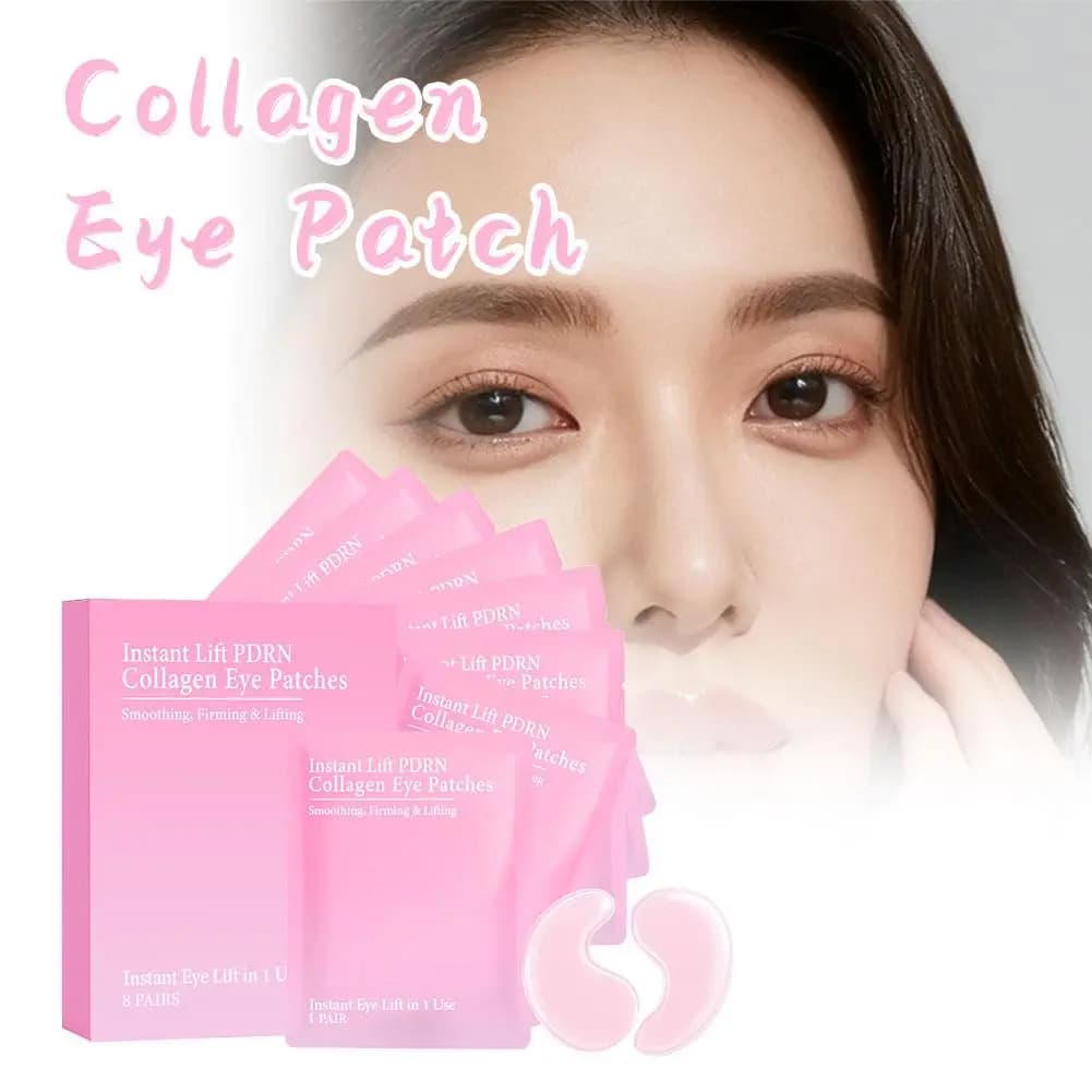 Collagen Eye Patch PDRN Instant Lift 8 pairs - Reduces swelling, signatures and illuminates delicate skin of the eye contour