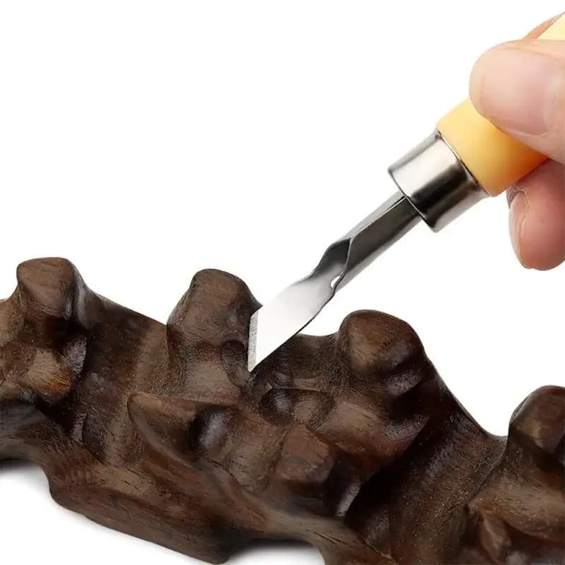Set di Utensili per Taglio Linoleum, Kit per Scultura, Incisione, Pittura a Olio, Coltello per Intaglio, Strumenti Creativi Fai-da-Te per Scultura in Argilla