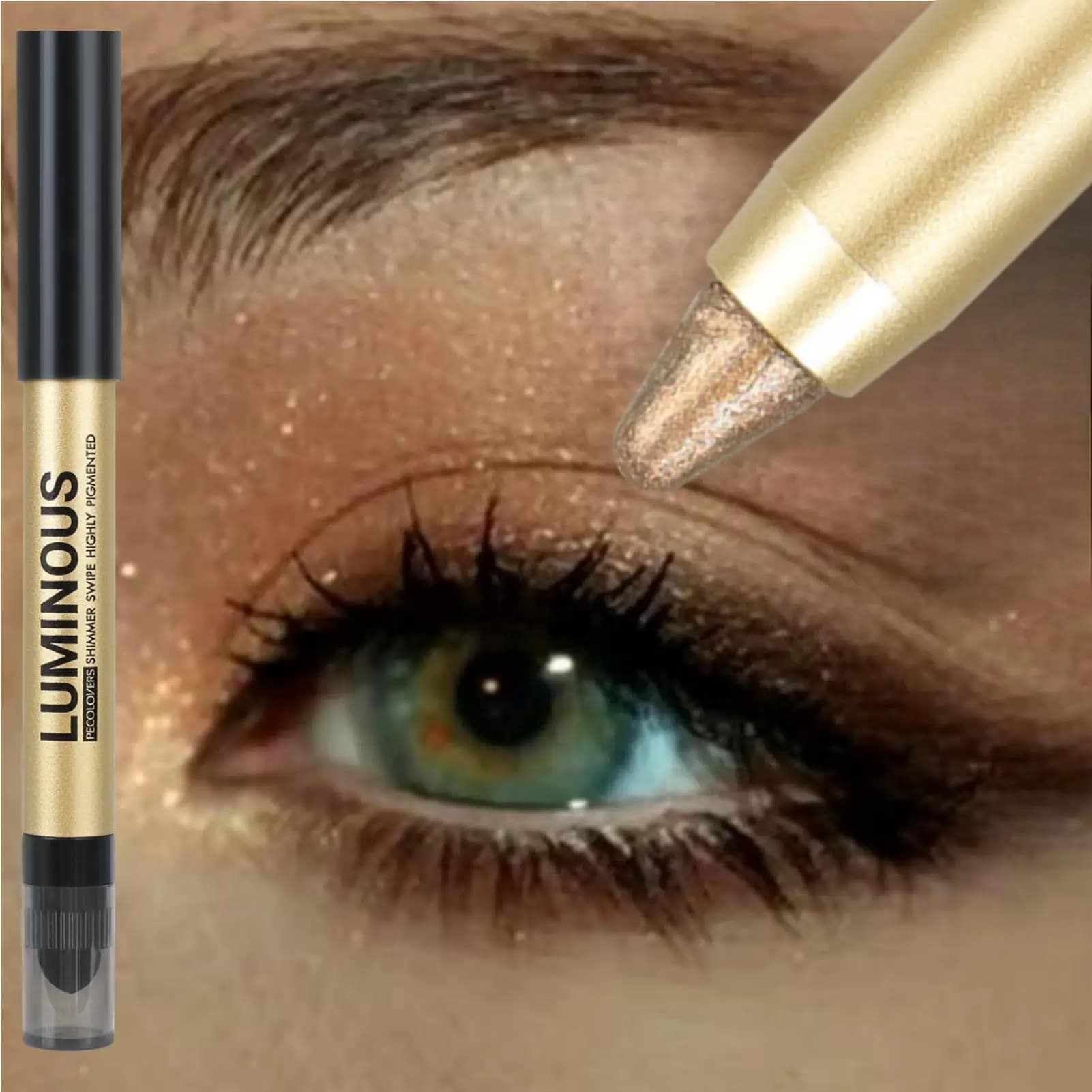 Umbrella pencil 1 Piece, Waterproof and Glittered, Lighting pencil for Beginners and Professionals, High Gloss for Make-up