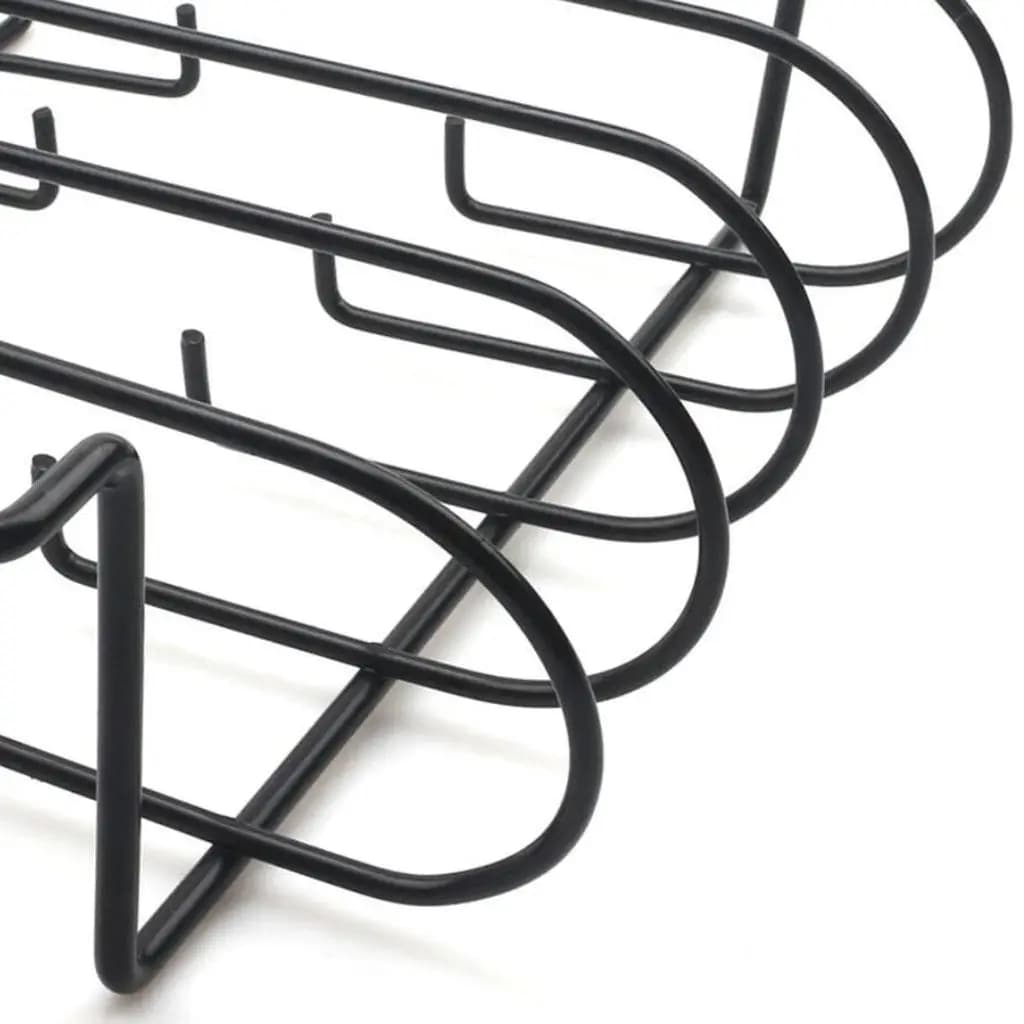 Iron Rib Shelf Roasting Stand for Smoking Beef Gas Smoker Charcoal Grill