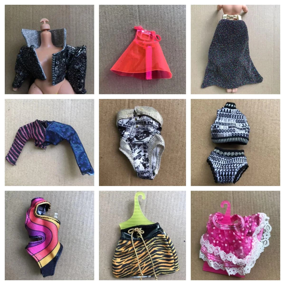 Parts for dressing dolls do-it-your dresses for dolls LOL T-shirt Pants Accessories for dolls original for creative play time