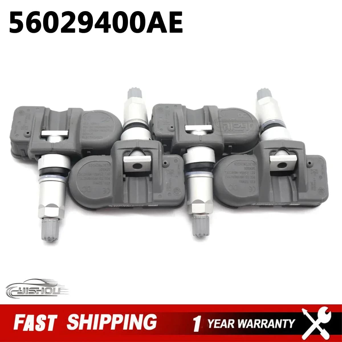TPMS per auto 56029400 AE Per Chrysler 300 Dodge Challenger Caricatore Jeep Gran Cherokee Sistema di Monitoraggio del Sensore di Pressione dei Pneumatici 433 Mhz