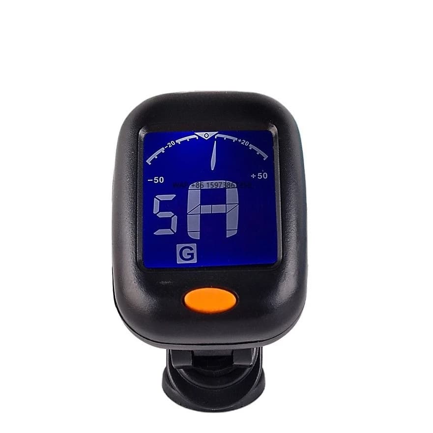 Accordatore Digitale LCD AT-01A per Violino, Basso e Ukulele con Batteria Sostituibile, Vendita all'Ingrosso di 100 Pezzi di Accessori per Strumenti Musicali