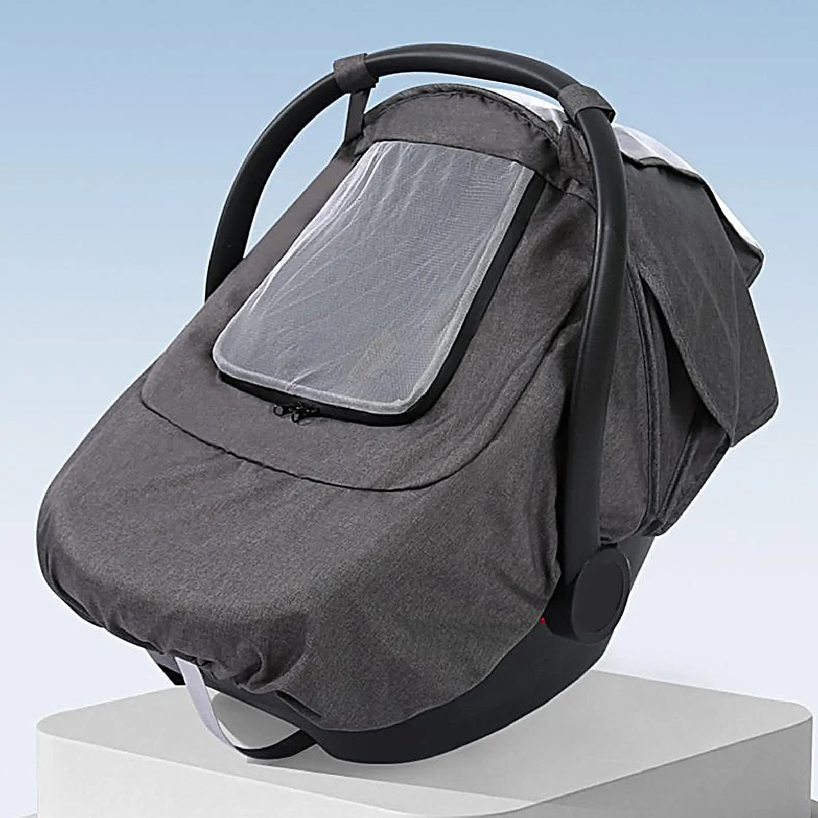 Copertura per marsupio Calda copertura per seggiolino auto per neonato Accessori per passeggino per campeggio Parco Camminare Picnic in tempo freddo Stagione all'aperto