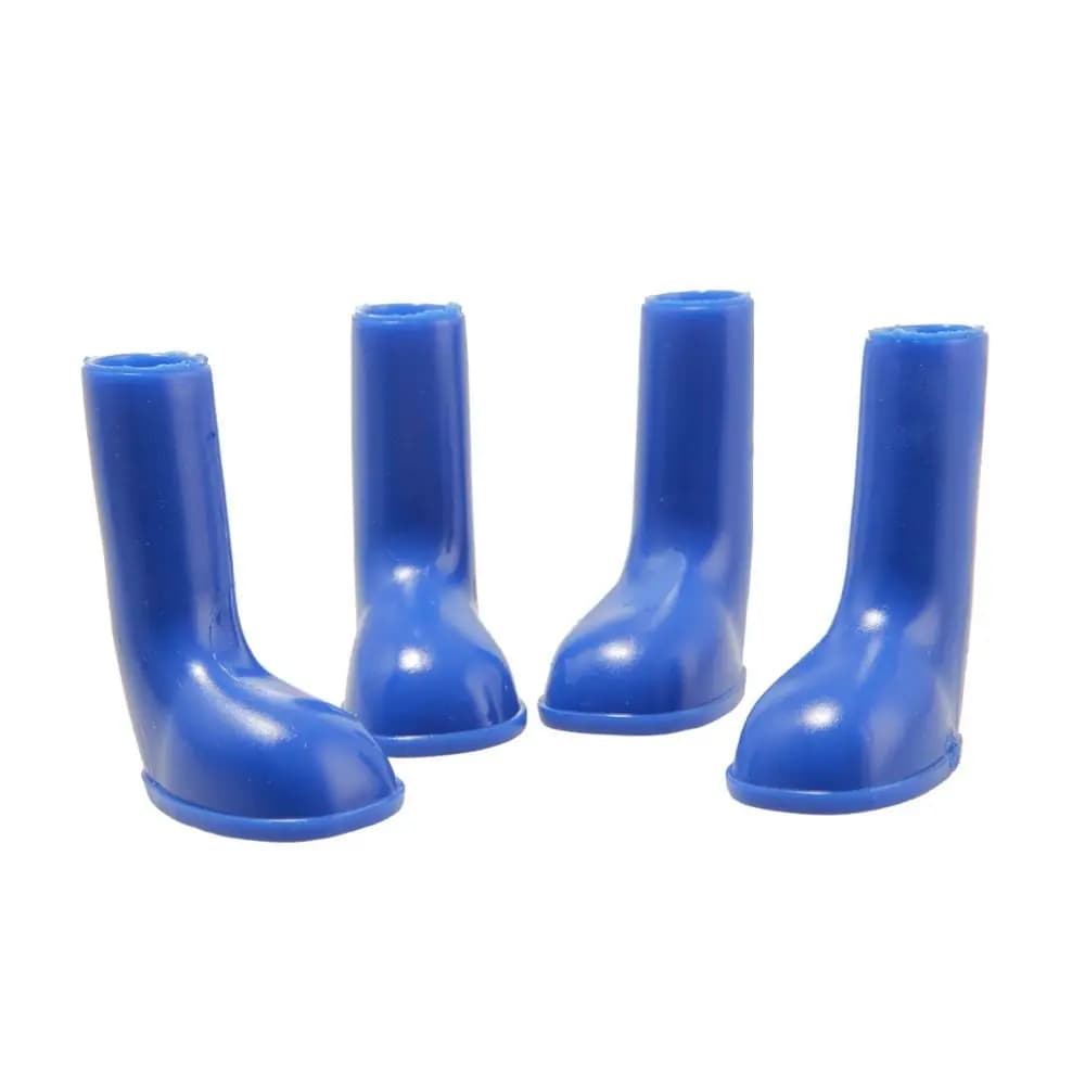 4 pezzi comode scarpe impermeabili per cani da compagnia stivali da pioggia per cani elasticizzati antiscivolo riutilizzabili copertura del piede Softshell neve