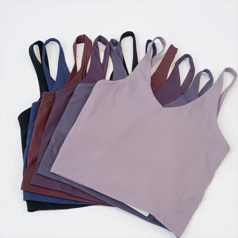 Sports yoga bra, U-shaped back, high-quality sports, fitness running, breathable quick drying women's bra