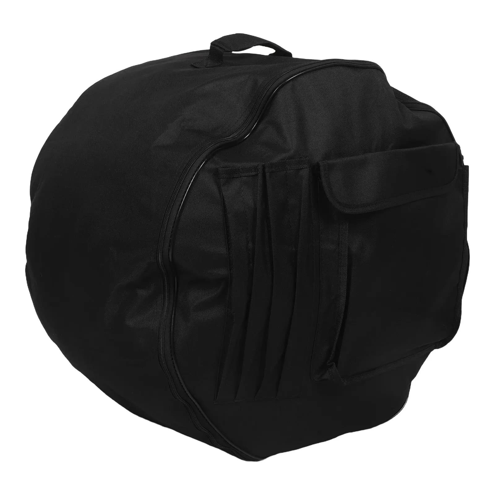 Borsa per Rullante in Tessuto Oxford Resistente con Protezione Imbottita Multitasche, Adatta alla Maggior Parte dei Rullanti Standard, Borsa da Viaggio per Batteria