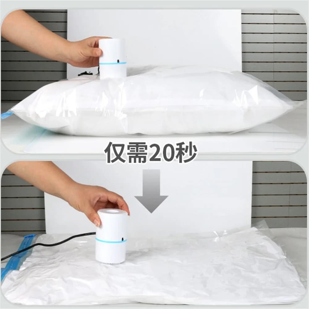 Electric Pump for Compressed Bags Vacuum Bag Pump for Travel Mini Vacuum Vacuum Machine For Clothes Store Food Organizer
