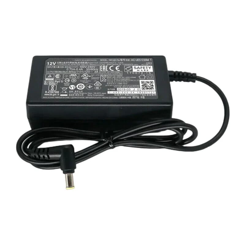 Replacement AC Adapter Charger for Sony / Panasonic SAE0011 12V 3A AG-UX180 AG-AC90MC VSK0723 AJ-PX298MC Camcorder Power Supply