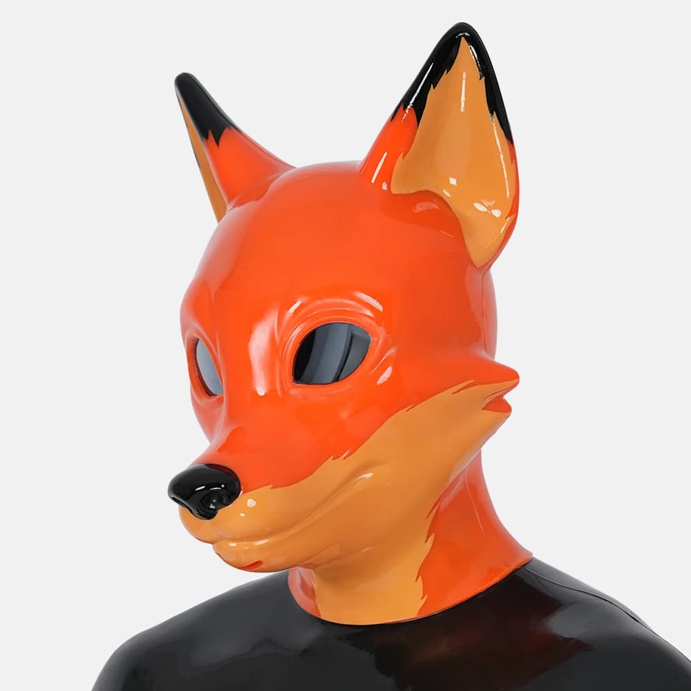 Furrjoi Shape Silicone Mask for Cosplay Costumes, Realistic Integral Mask Available in 2 Colours