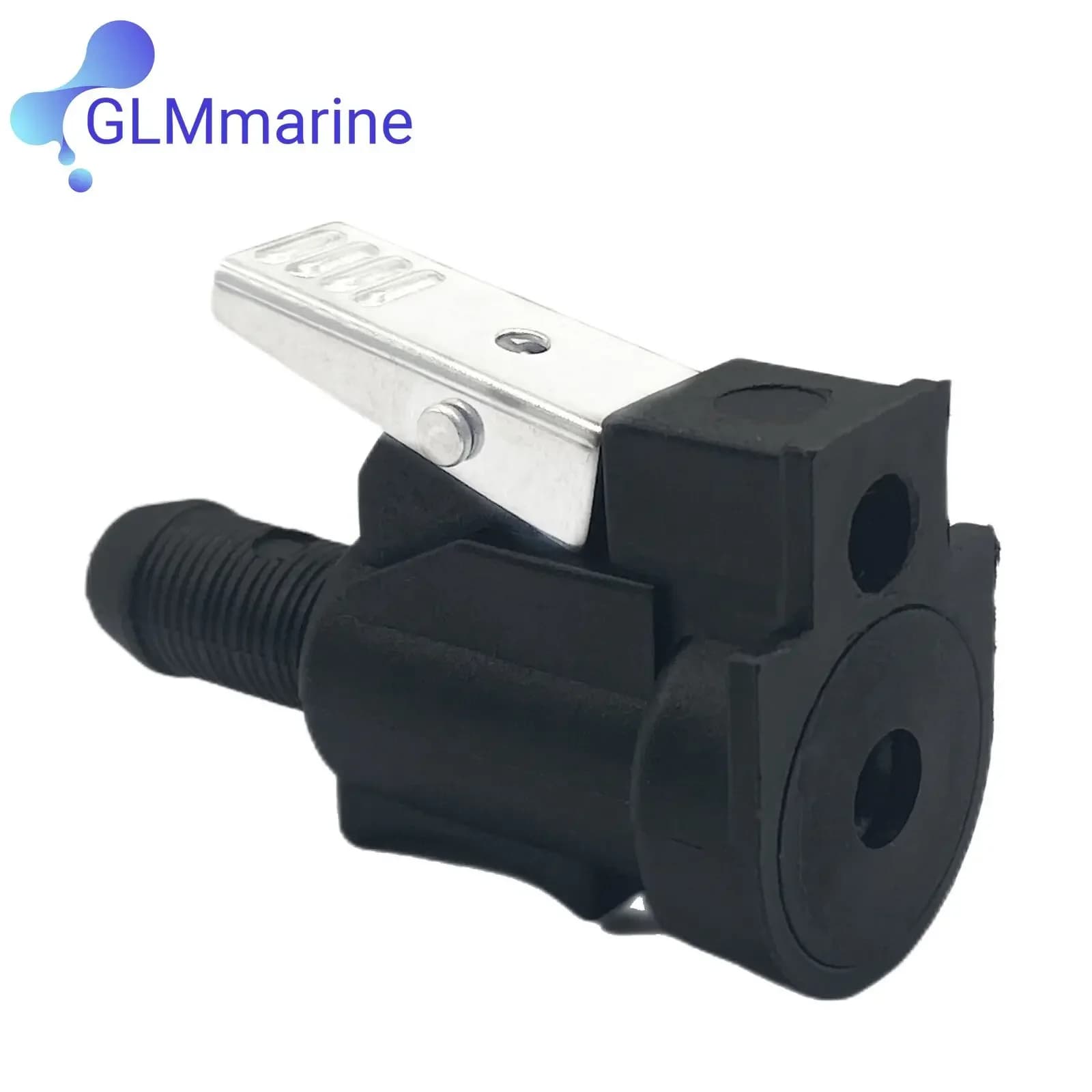 Connettore linea carburante da 3/8" per tubo carburante motore fuoribordo OMC Johnson Evinrude 176445 775641 Sostituisce Sierra 18-8092