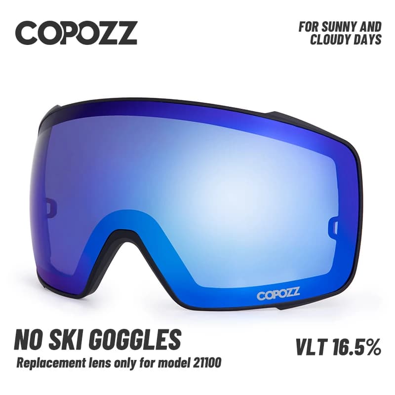 COPOZZ 21100 occhiali da sci lenti di ricambio magnetiche Non polarizzate