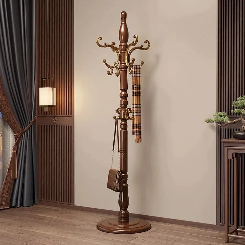 Appendiabiti da Interno con Espositore, Carino e Salvaspazio, Stile Nordico, per Hotel e Casa