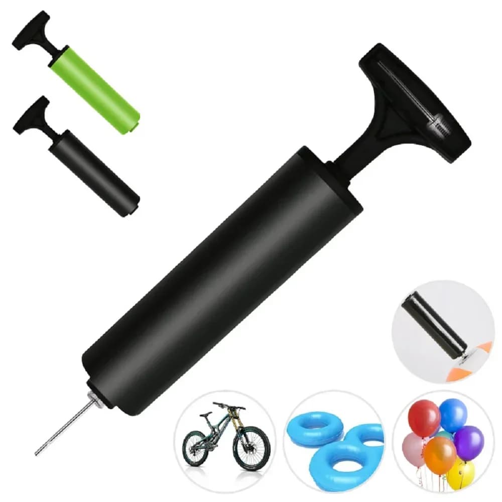 Accessori per bici Bicicletta Calcio Calcio Pompa ad aria Anello da nuoto Pallone da spiaggia Pompa da basket gonfiabile Ago gonfiabile