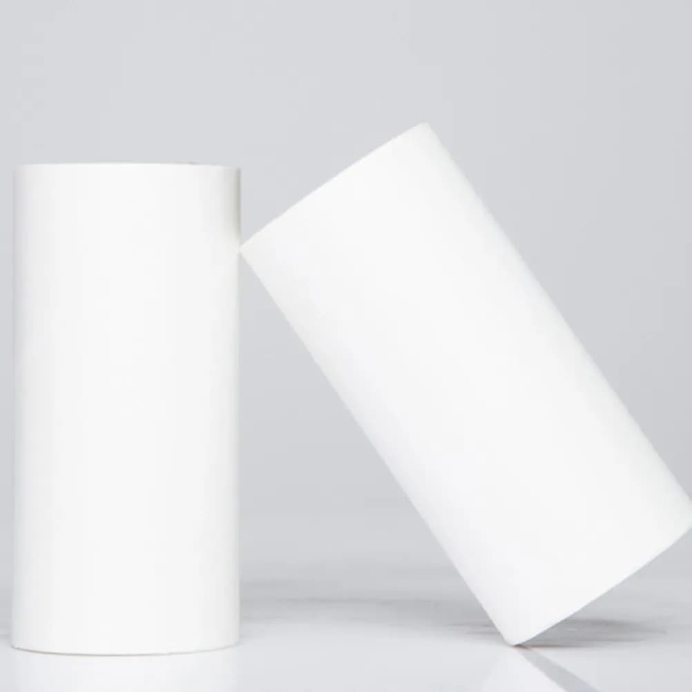 Set da 3 Pezzi: Nastro Adesivo Pulente con 60 Fogli a Rotolo, Design a Strappo Obliquo, Ricariche per Rullo Leva-Pelucchi con Colla a Lunga Durata per Tessuti Domestici e Divani