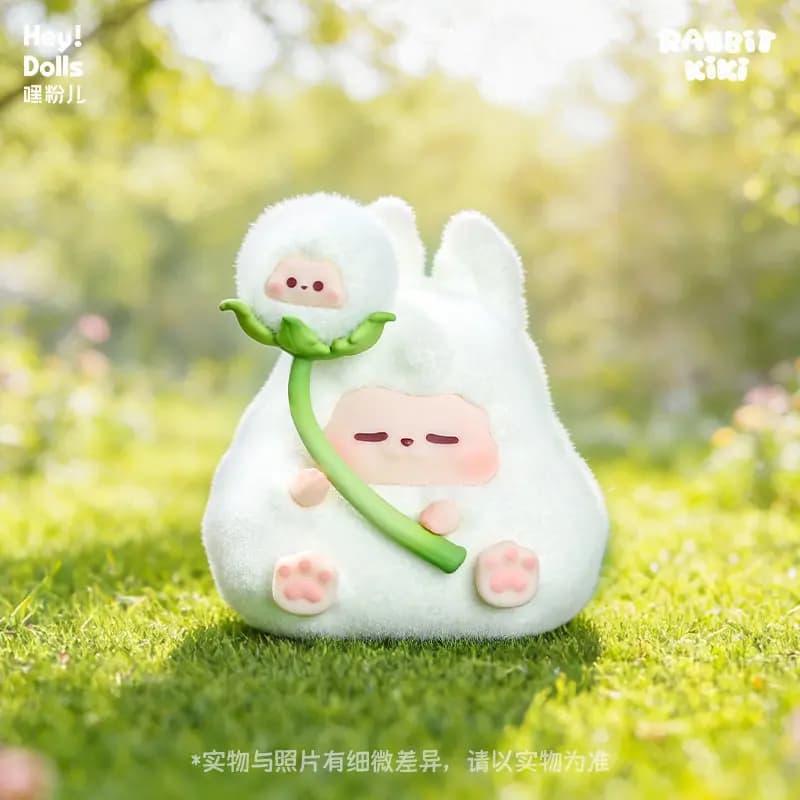 RABBIT KIKI Blind Box Flower Travel Series Creative Desktop Decoration Birthday Gift Exquisite Plant Series Sunflowers Dandelion
