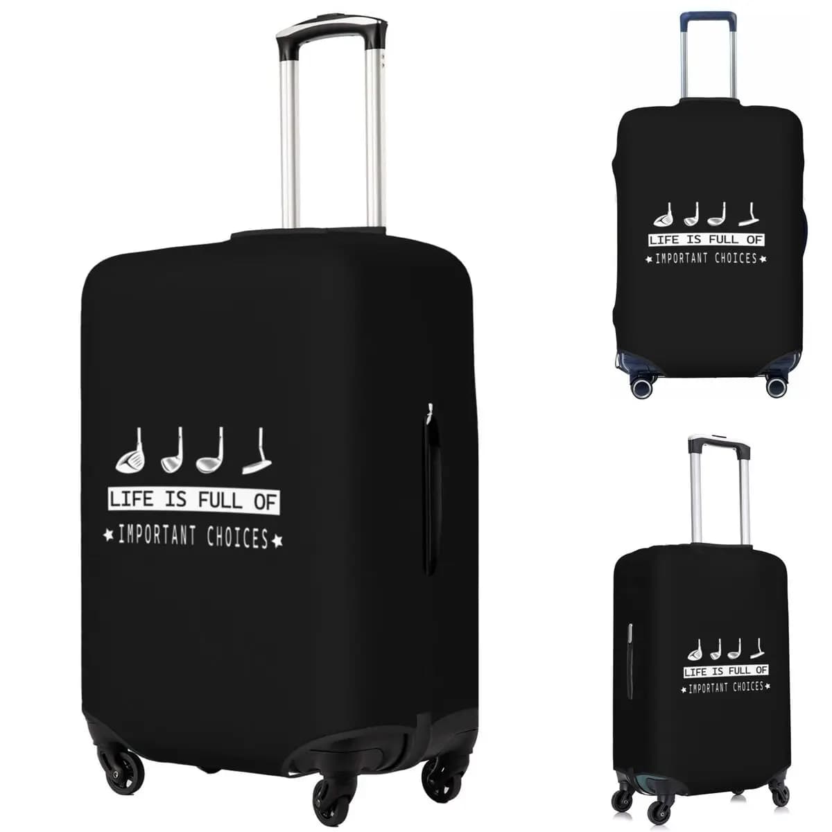 Golf Golf Clubs Golf Ball Suitcase Cover Protection Elastic Travel Luggage Protector Covers for 18-32 Inch
