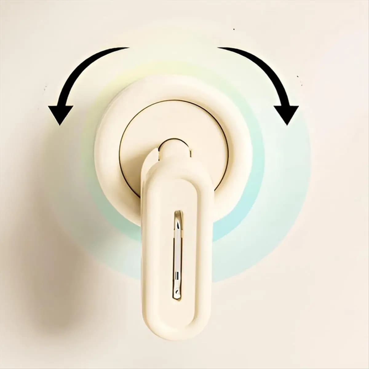 Clip di fissaggio a ventosa rotanti ABPP - Ganci, 3 morsetti a ventosa multipli per appendere accessori per casa e ufficio B