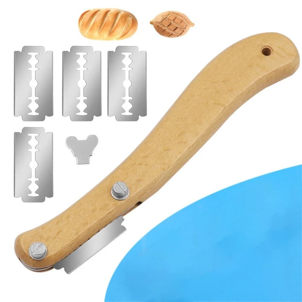 1 set, bread cutter french bread score tool to cut the coffe paste knife for bread score cutter for bread knife score for toast kitchen utensils