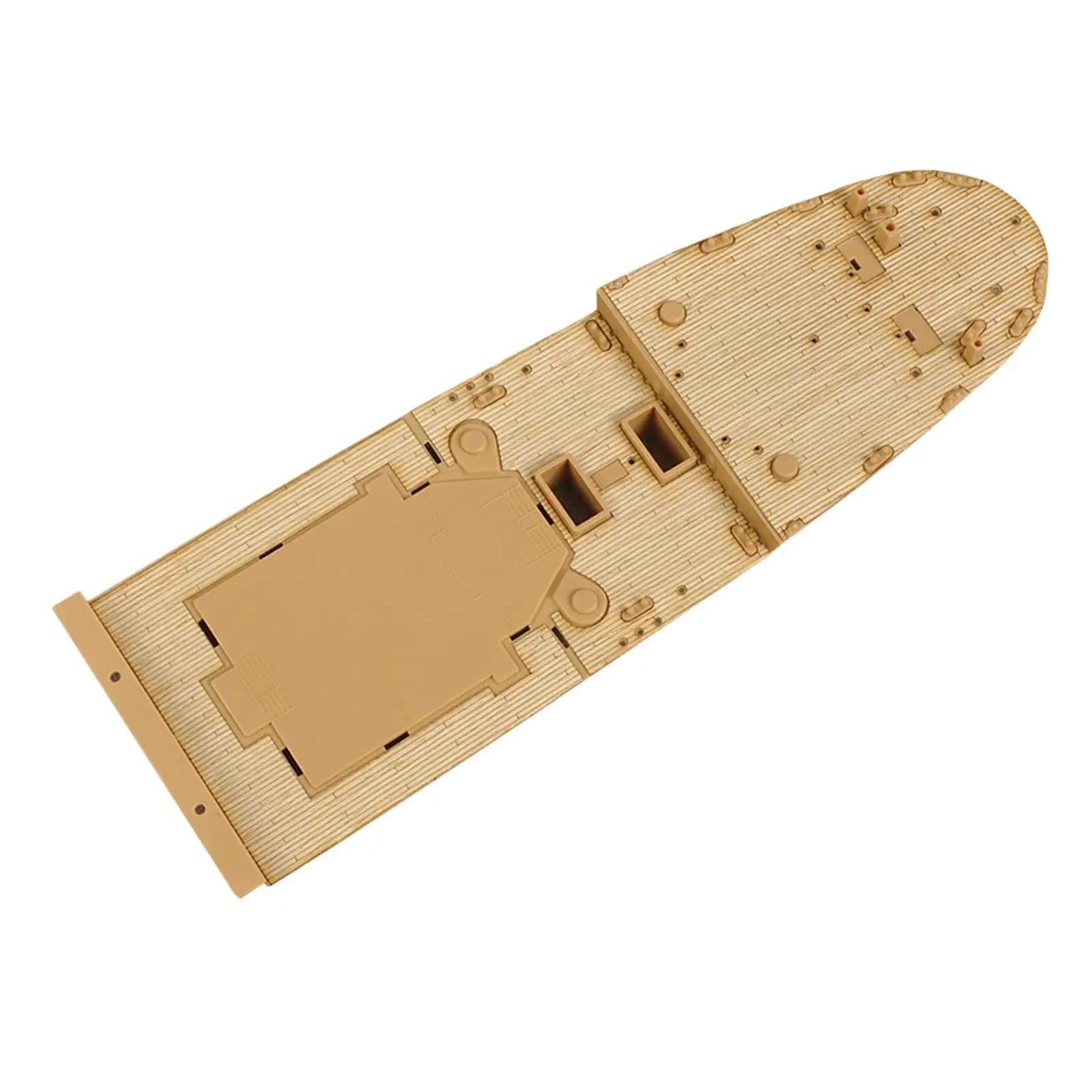 1: Ponte in Legno 400 con Catena di Ancoraggio per Assemblaggio Fai-da-Te di Barche Academy 14215