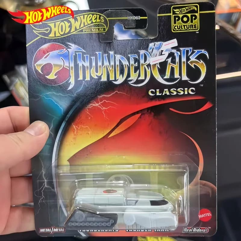 Hot Wheels Premium Thundercats Classic Thunder Tank 1/64 Modellino in Metallo Die-Cast Veicolo Collezionabile Giocattolo per Ragazzi Regalo per Bambini