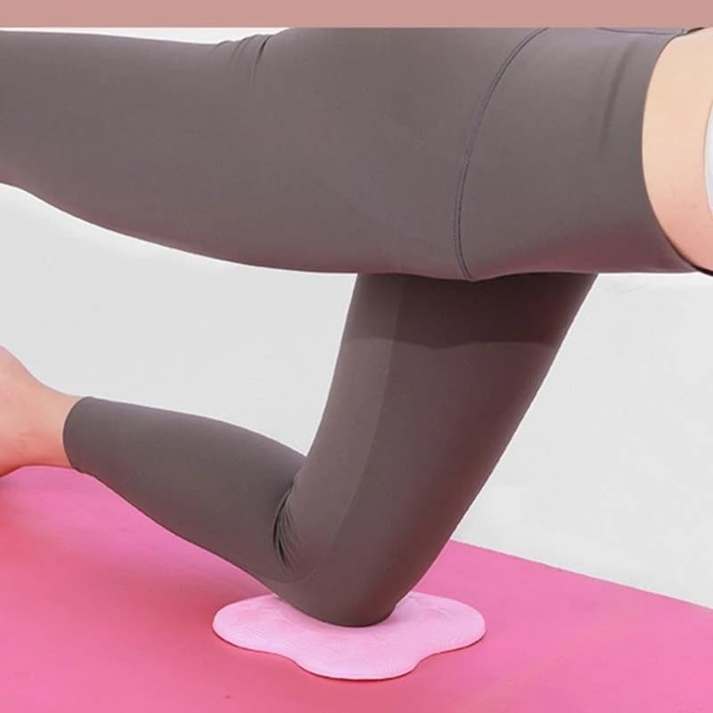 Knee yoga foam cushion for fitness, travel, meditations, balance, floor