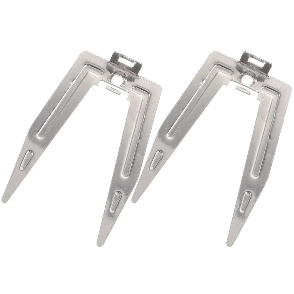 2 Forchette Rotanti Premium in Acciaio Inossidabile per Pollo Arrosto, Forchette Automatiche per Griglia, Forno, Friggitrice ad Aria, Barbecue - Accessori da Cucina