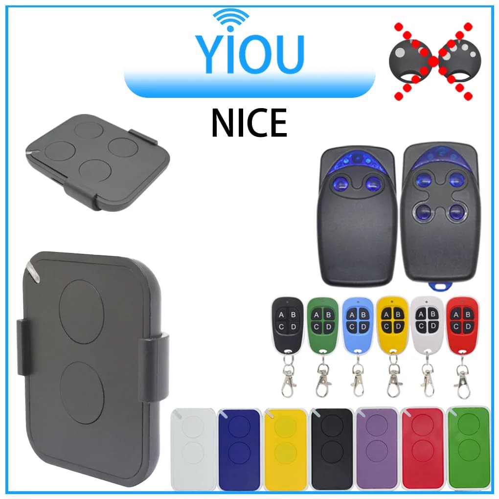 FLO2RS FLO4RE FLO4RE ERA uno INTI 433,92 MHZ 100% telecomando universale apertura porte Garage