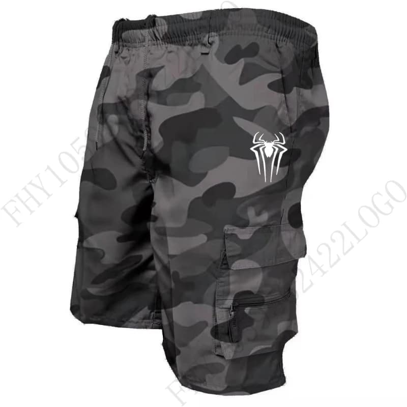 Pantaloni da lavoro casual larghi estivi da uomo, pantaloncini tattici militari con tasche multiple, pantaloni sportivi da jogging all'aperto, pantaloni da trekking