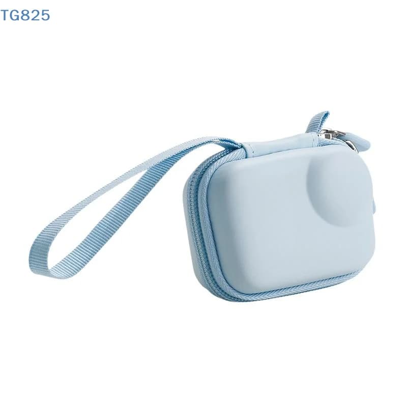 【AN】【AN】Mini Camera Case For Insta360 GO Ultra Portable Travel Carrying Case PU Hard Storage Bag Protective Cover