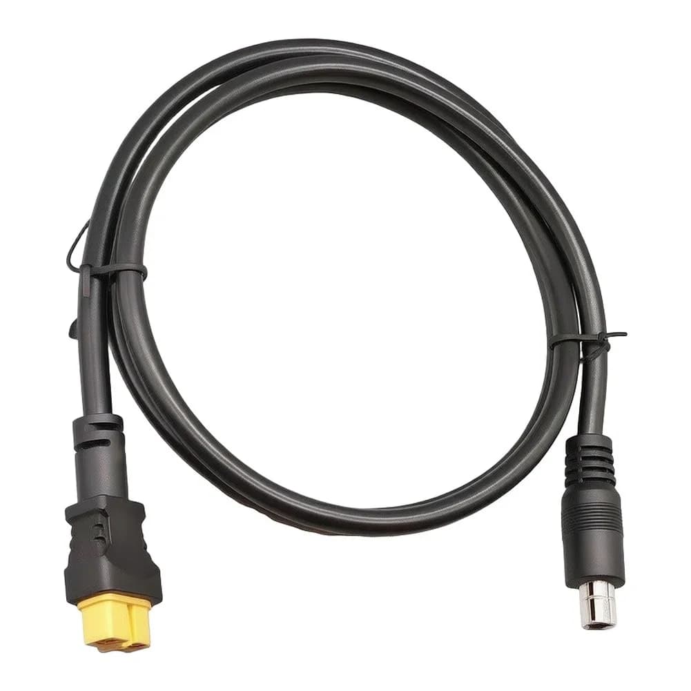 1pc Power Adapter For XT60 To DC8020 Male Charging Cable For Solar Panel Cable 1.5M Power Charging Cable For Car Power Bank