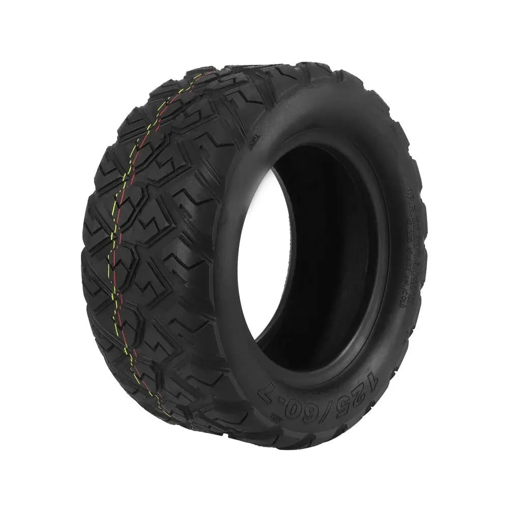 125 60-7 Diamond Tread Tubeless Off-Road Tire For Dualtron XDTX Electric Scooter All-Terrain Rubber Wheel Replacement Part