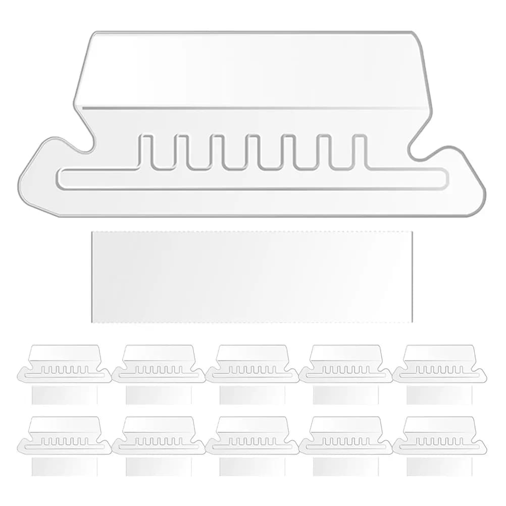 Set di 1 etichetta per cartelle con inserti in PVC per l'organizzazione di documenti, ideale per ufficio, casa, hotel e archivio.