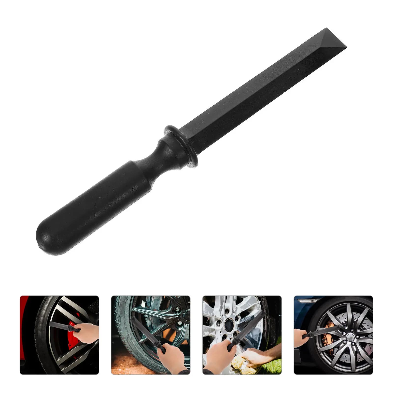 Raschietto Efficiente per Contrappesi Ruota, Strumento Rimozione Bilanciamento Pneumatici, Attrezzo Riparazione Pneumatici Auto, Raschietto Bilanciamento Portatile Resistente