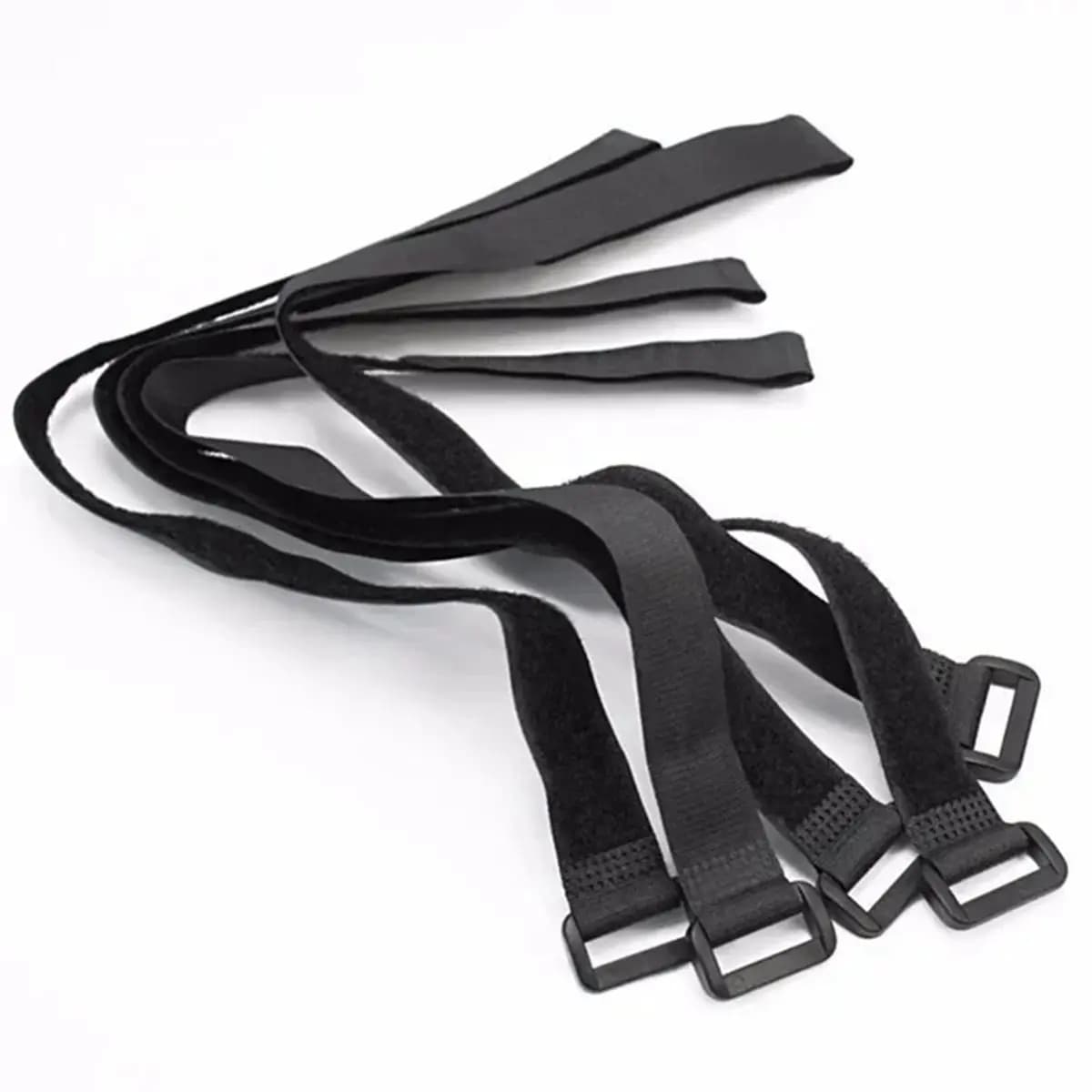 Nuovi 20 Pezzi Fascette Magiche 2cmx80cm - Cinghie in Nylon con Chiusura a Strappo Fixmee