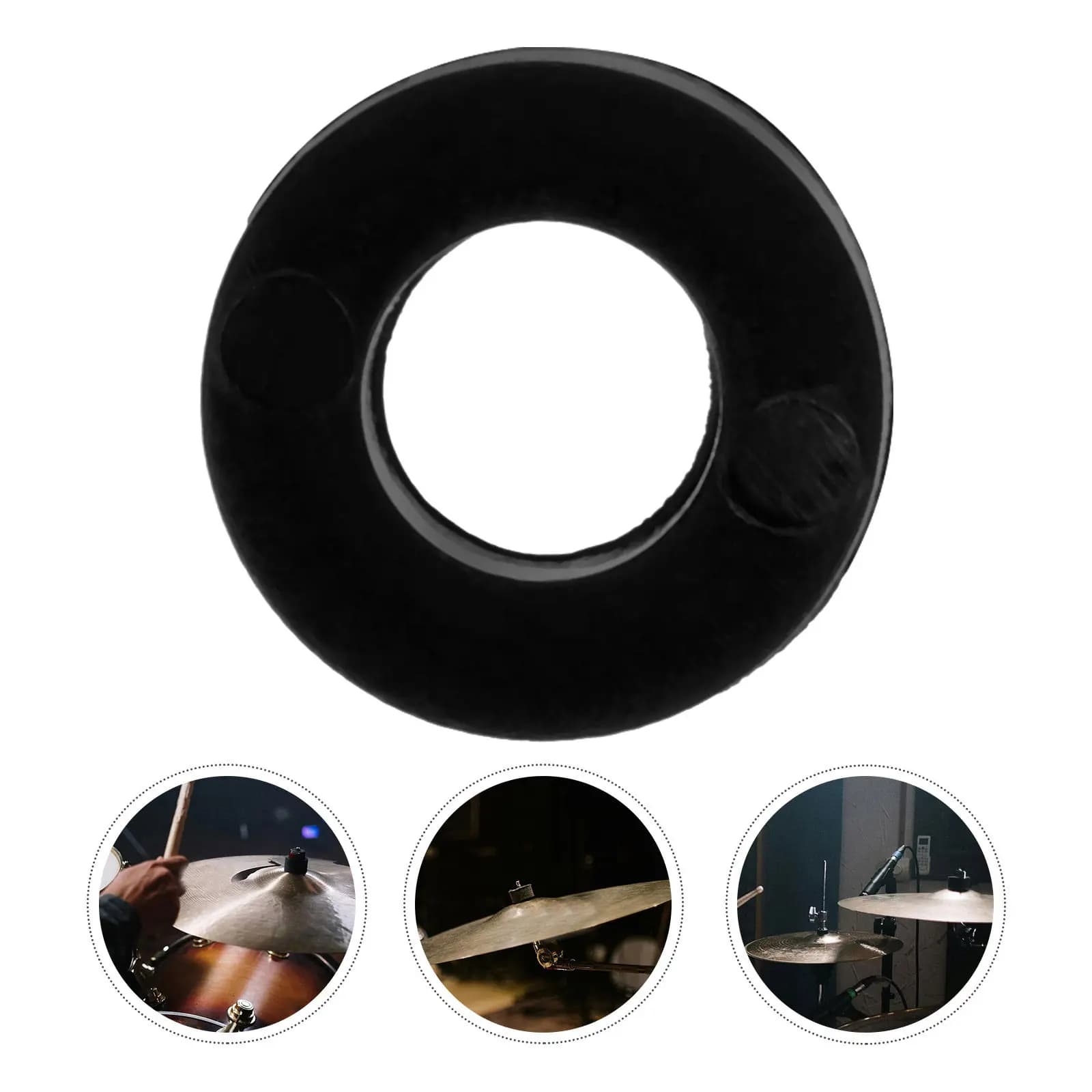 100 Pezzi Accessori per Batteria, Rondelle in Plastica, Pad per Rullante, Ricambi per Asta di Tensione, Parti e Accessori per Strumenti Musicali
