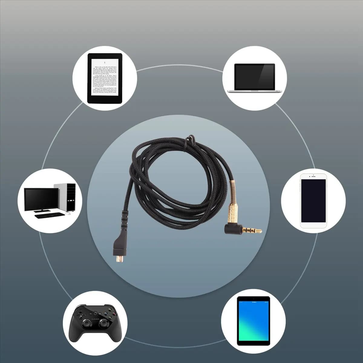 [N11R] SteelSeries Arctis 7 5 3 Pro 4.9 Foot Replacement Audio Cable