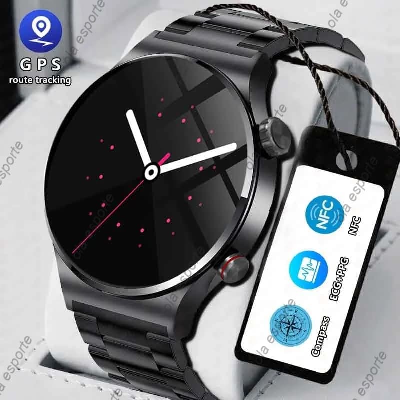 Bluetooth Call Smart Watch donna quadrante personalizzato orologi in acciaio uomo sport Fitness Tracker Smartwatch per la frequenza cardiaca per Android IOS G35