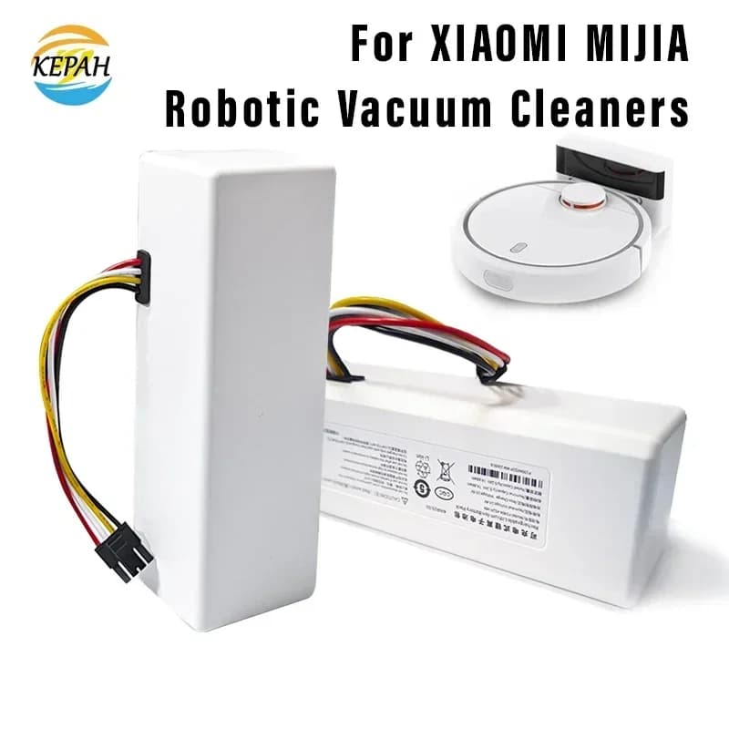 14.4V 12800mah P1904-4S2P-MM Batteria Per Xiaomi Norma Mijia 1C STYTJ01ZHM Robot Aspirapolvere Mop Cleaner Accessori batteria agli ioni di litio