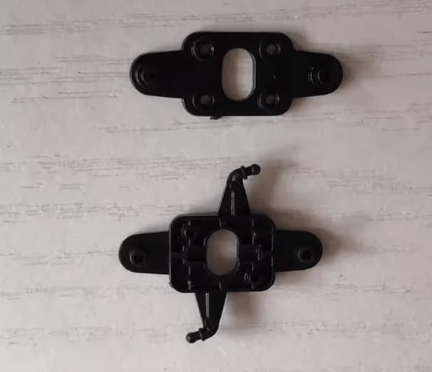 Morsetto a paletta Albero principale Ruota dentata Paddle per S010 Vision SYMA Mini elicottero RC 3CH Infrarossi Rosa Heli