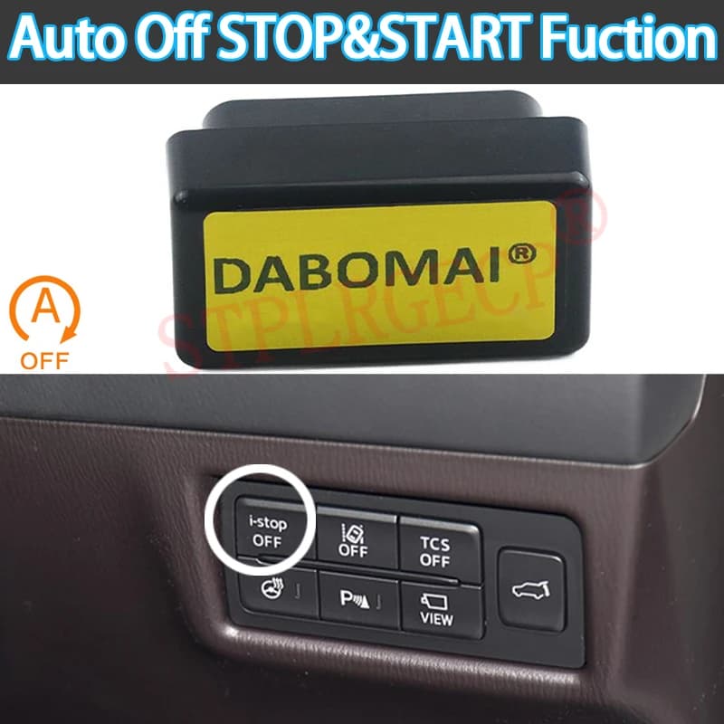 Eliminatore Smart Start-Stop Automatico, Cavo di Controllo per Disattivare il Sistema del Motore per Mazda3 Mazda6 CX-3 CX-4 CX-5 CX-8 2016-2023
