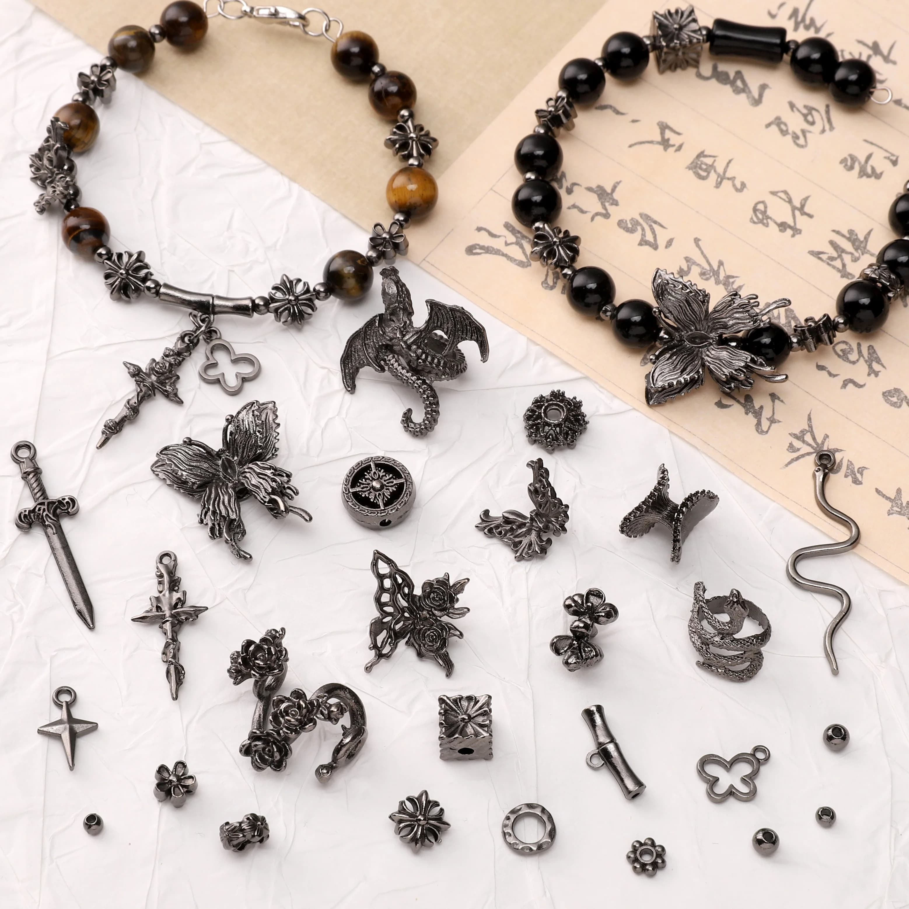 New Arrival 3-100 Pz Multipli Styles of the Distaliatory Alloy Beads Pendants and Pendants Metal Results For FAI Jewels FROM YOU Bracelet Necklace Made To Hand Make