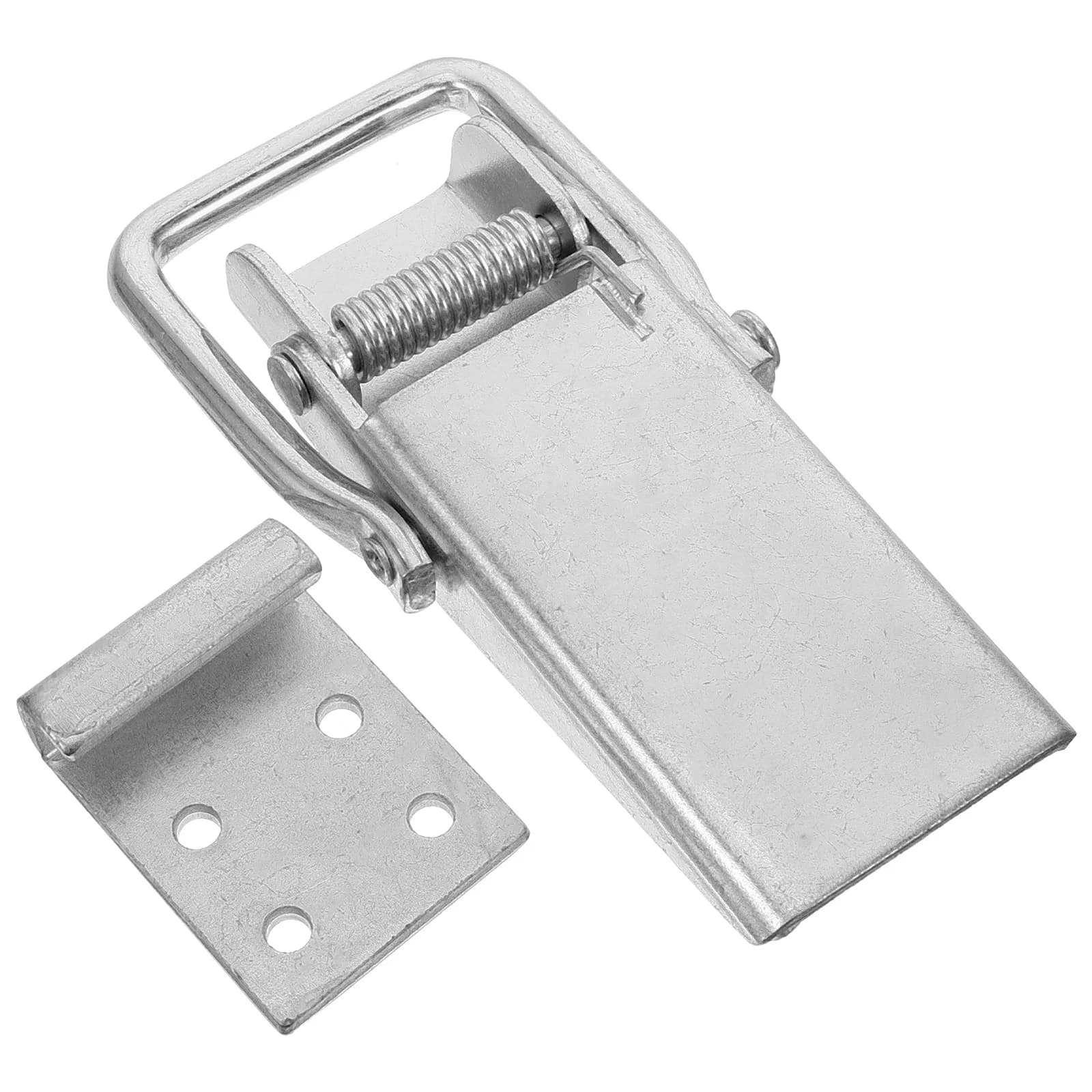 Accessorio di bloccaggio della chiusura del rimorchio Hasp in metallo resistente Chiusura sicura del accoppiatore di bloccaggio del carico Cattura della serratura della porta del rimorchio del camion